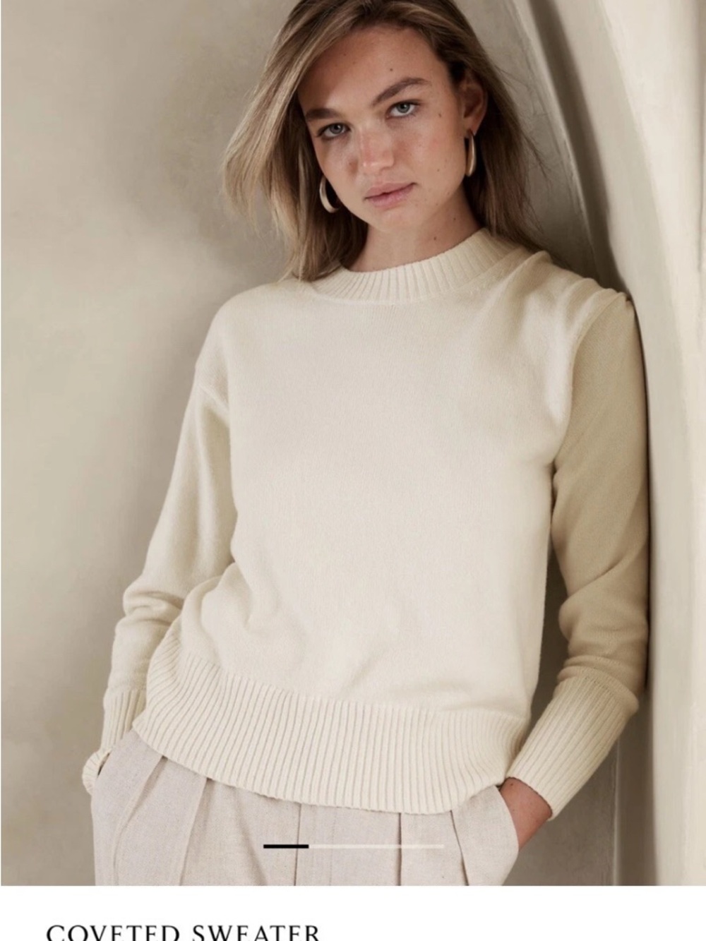 NWT Banana Republic Coveted Crewneck Women's Sweater
